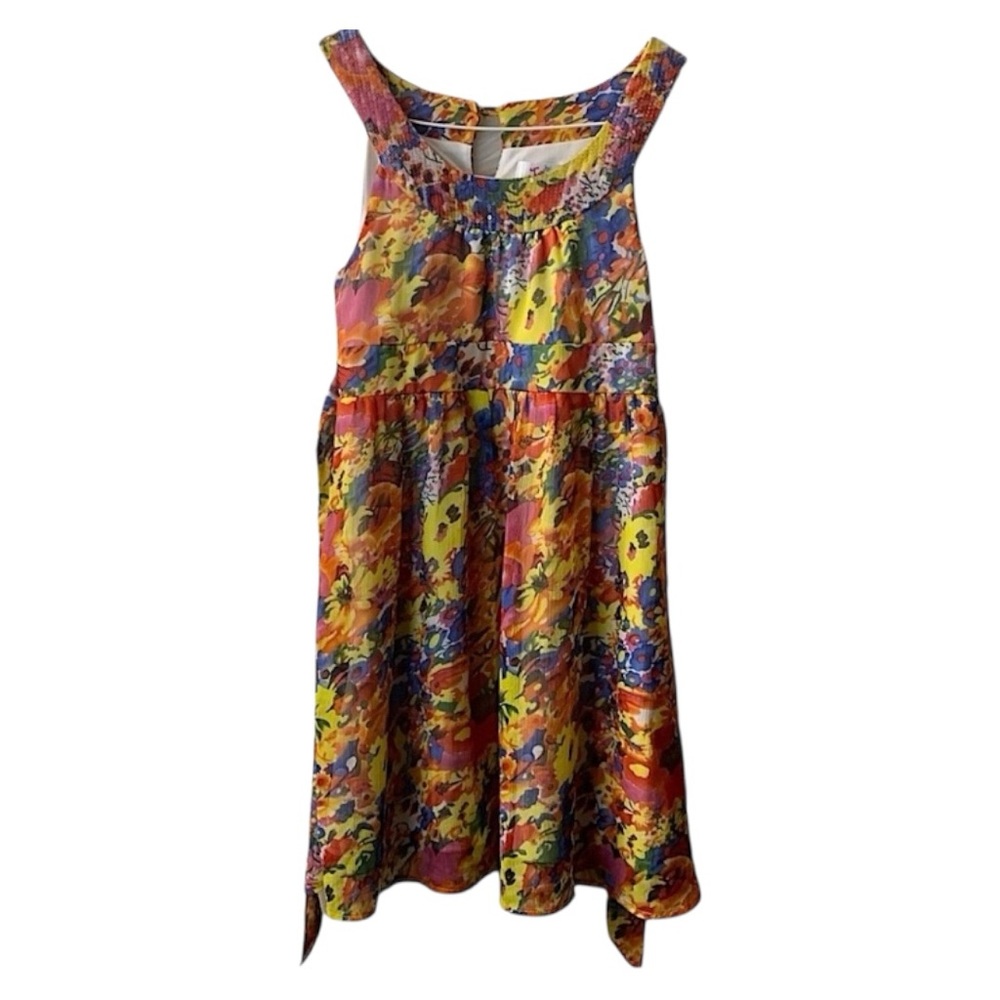 JUSTICE FLORAL DRESS
